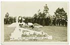 Wells funeral 1914 at graveside Margate History